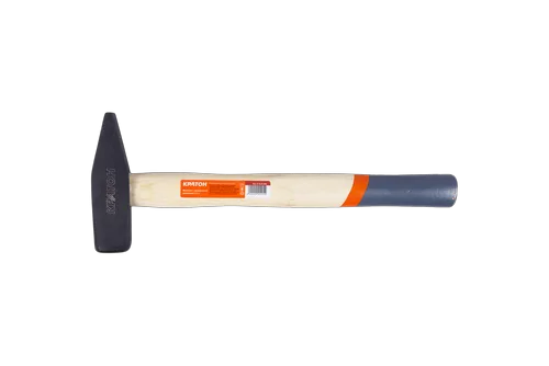 Молоток с деревянной рукояткой Кратон 0,80 кг