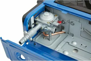 Плита газовая TOURIST CAMPING GURU PLUS портативная, пьезоподжиг, цанг. и бытов. былоны, кейс