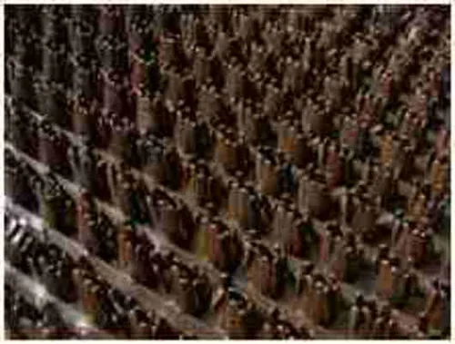 Покрытие щетинистое Альфа-стиль137 темный шоколад  шир.0,9м