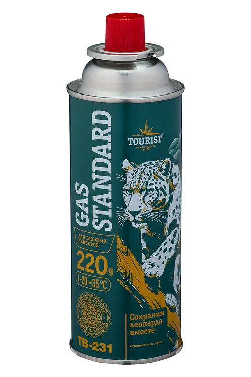 Газ TOURIST STANDARD LEO универ., для портативных газ. приборов (ан. TB-230)