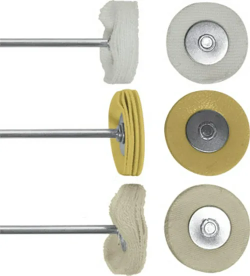 Круги полировочные 3 шт FIT IT  для граверов