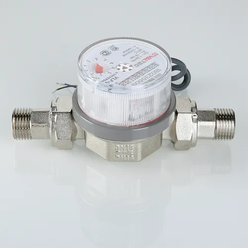 Счетчик воды VALTEC 15 универсальный импульсный +90*C,1,5м3, 1/2", 80 мм