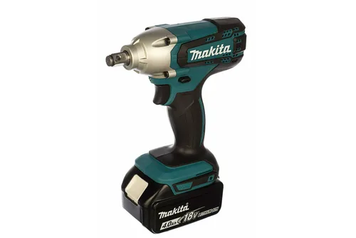 Гайковерт аккум MAKITA DTW190RME 18В,2х4АчLi-ion,0-3000у\м,190Нм,квадр1\2",1.4кг,чем,подсв,М8-М16