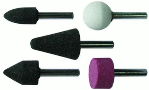 Набор бор-фрез РемоКолор/Hobbi, абразивные, для дрели, 5шт