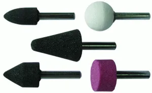 Набор бор-фрез РемоКолор/Hobbi, абразивные, для дрели, 5шт