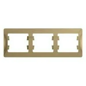 Рамка GLOSSA 3-постовая, ТИТАН