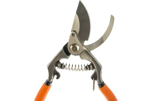 Секатор TRUPER, плоскостной, пружинный механ, сталь, d=1.9см, 21см