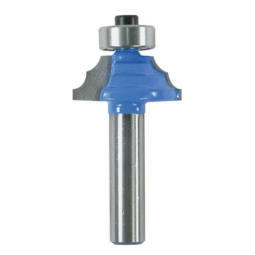 Фреза кромочная калевочная с подшипником Кратон Ø22,5х8,0 мм R2,4 мм, хв. 8 мм