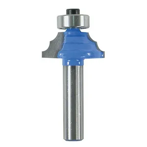 Фреза кромочная калевочная с подшипником Кратон Ø22,5х8,0 мм R2,4 мм, хв. 8 мм