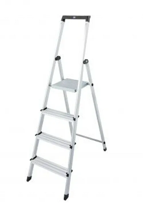 Стремянка алюминиевая KRAUSE SOLIDY, 4 ступени