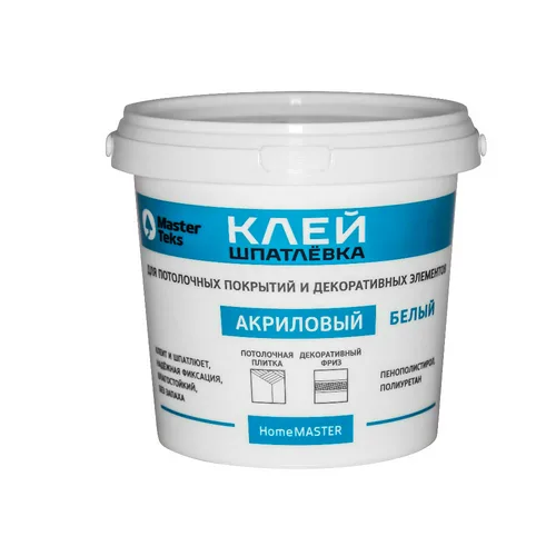 Клей-шпатлевка акрил.MasterTeks HomeMaster для пот.покрытий и декор. элементов 1,7кг