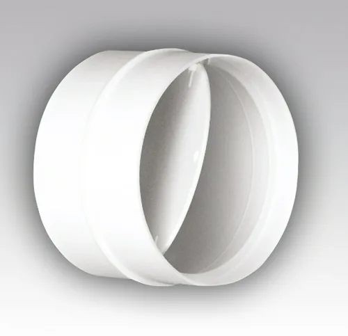 Соединитель с обратным клапаном пластик D125 ЭРА