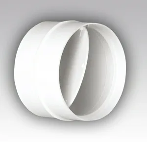 Соединитель с обратным клапаном пластик D125 ЭРА