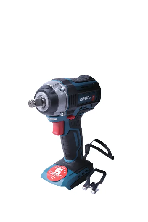 Гайковерт аккумуляторный ударный бесщеточный КРАТОН BIW18CD-300N-OFA (без АКБ и ЗУ)