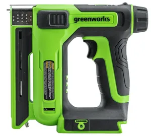 Степлер аккумуляторный Greenworks G24CS10, 24V, 60 уд/мин, скобы Т53, гвозди Т47, без АКБ и ЗУ