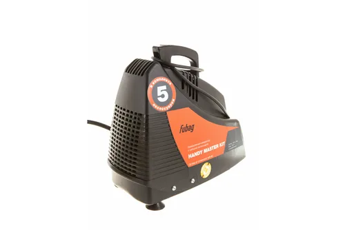 Компрессор безмасляный FUBAG HANDY MASTER KIT + 5 предметов, 180л/мин, 8бар, 1,1кВт 