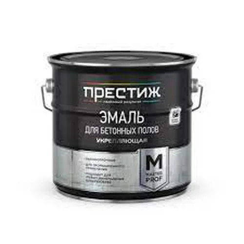 Эмаль Престиж д/бетонных полов черная 4кг 