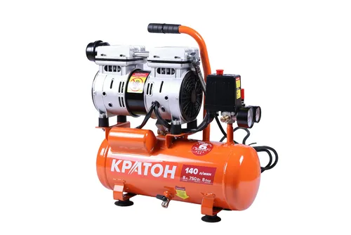 Компрессор с прямой передачей безмасляный Кратон AC-140-8-OFS