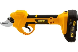 Секатор аккумуляторный Denzel CP-30, с 1 АКБ (18 В; 2 А*ч) и ЗУ