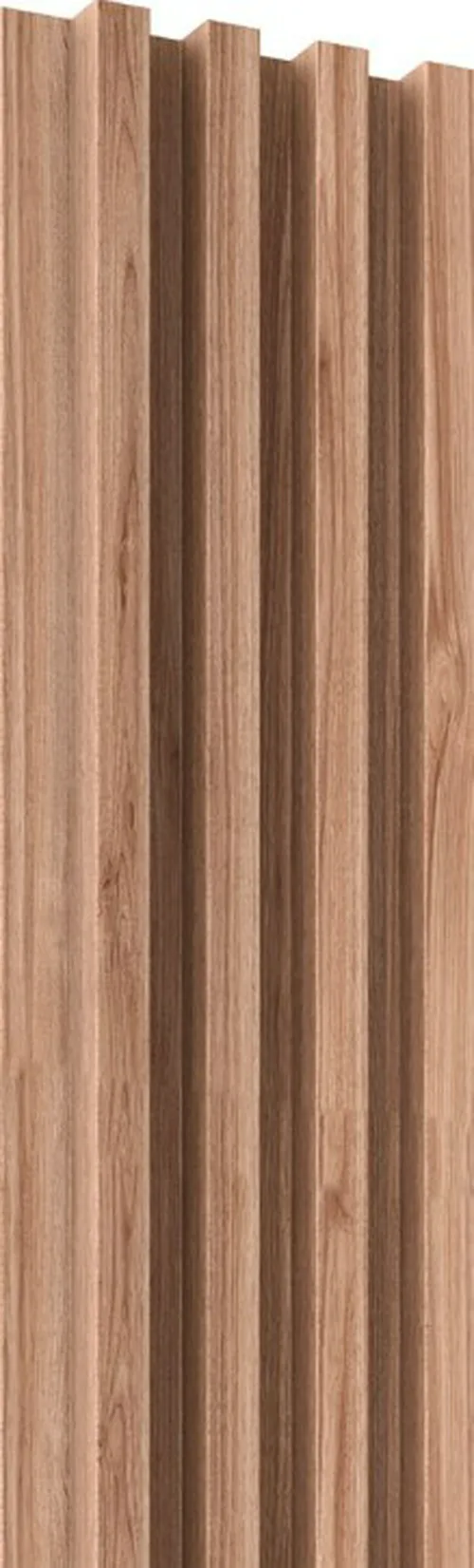 Панель реечная ламинированная WOOD-LAB Legno Орех пекан сливочный 2750х166х24.1мм