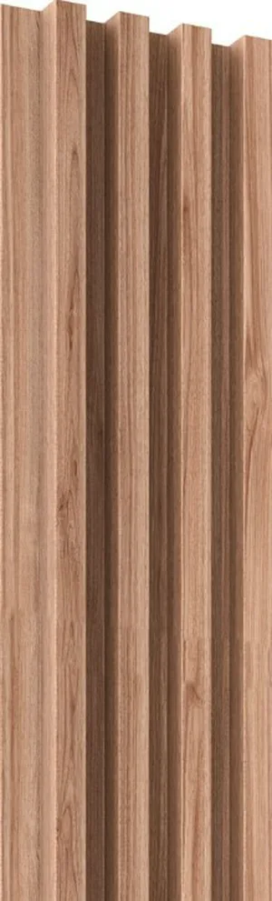 Панель реечная ламинированная WOOD-LAB Legno Орех пекан сливочный 2750х166х24.1мм