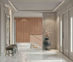 Панель реечная ламинированная WOOD-LAB Legno Орех пекан сливочный 2750х166х24.1мм