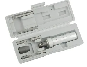 Набор MATRIX отвертка  ударно-поворотная 1/2", набор бит, 6шт, CrV, пластик бокс