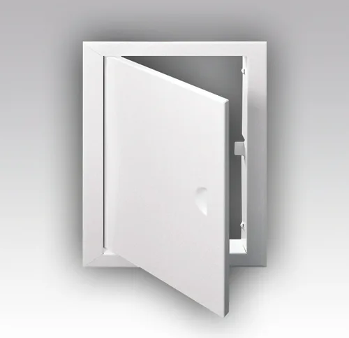 Люк дверца ревизионная 360х460 с фланцем 300х400 с ручкой стальная ЭРА