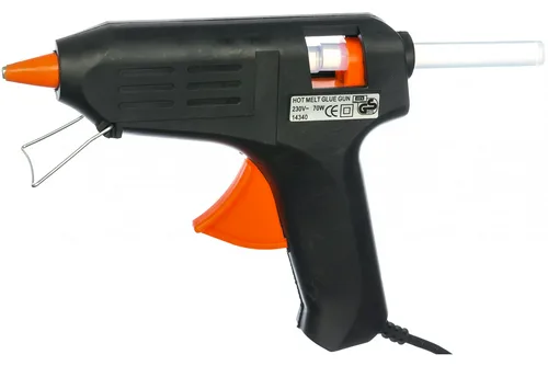 Пистолет термоклеящий FIT, 70Вт, 11мм 