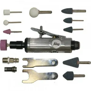 Машина шлифовальная пневматическая прямая FUBAG GL25000, 154л/мин, 6бар, 25000об/мин, кейс