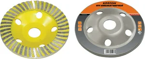 Круг алмазный чашечный сегментный Кратон Ø125х22,2 мм