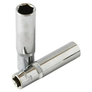 Головка торцевая Кратон удлиненная 6-гранная 1/4" 4 мм