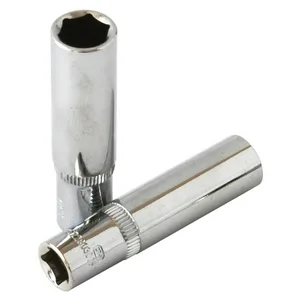 Головка торцевая Кратон удлиненная 6-гранная 1/4" 5 мм