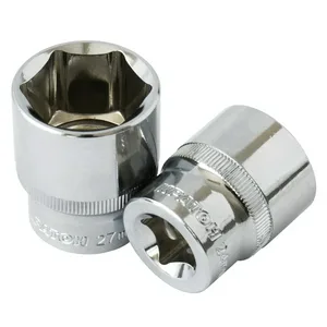 Головка торцевая Кратон 6-гранная 1/2" 9 мм