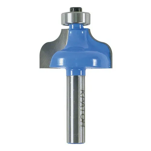 Фреза кромочная калевочная с подшипником Кратон Ø32,0х17,3 мм R5,7 мм, хв. 8 мм