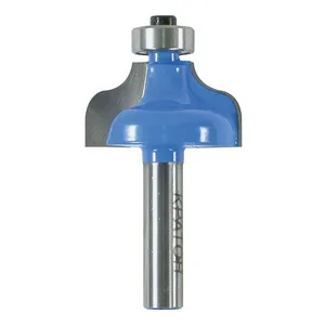 Фреза кромочная калевочная с подшипником Кратон Ø32,0х17,3 мм R5,7 мм, хв. 8 мм