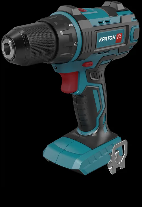 Дрель-шуруповерт аккумуляторная бесщеточная КРАТОН BCD18 - OFA (без АКБ и ЗУ)