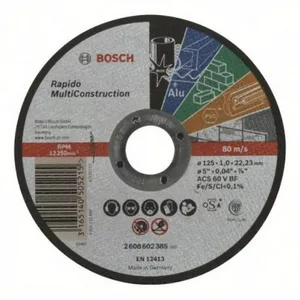 Диск отрезной BOSCH MULTICONSTRUCT, 125x1мм