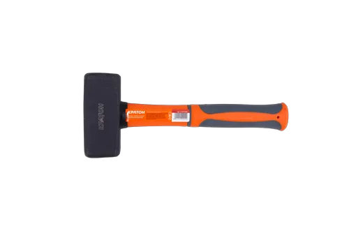 Кувалда c фиберглассовой обрезиненной рукояткой Кратон 1,5 кг