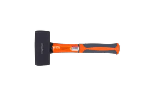 Кувалда c фиберглассовой обрезиненной рукояткой Кратон 1,5 кг