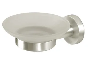 Мыльница Аквалиния, стекло Nickel 24585