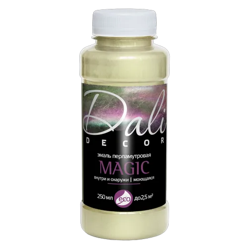 Эмаль DALI DECOR Magiс акриловая,перламутр золото 0,25л