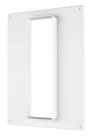 Площадка торцевая пластиковая 180х250 фланец 60х204 ЭРА