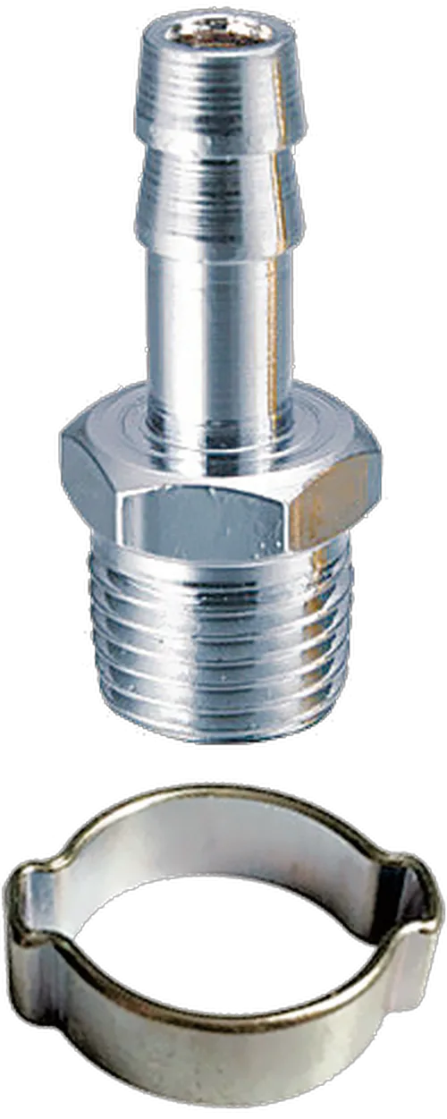 Переходник FUBAG 1/2"М на елочку 10мм с обжимным кольцом 10x15мм