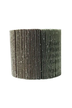 Щетка абразивная лепестковая (120х100мм; P80) для щеточной шлифмашины КРАТОН AG1300JC