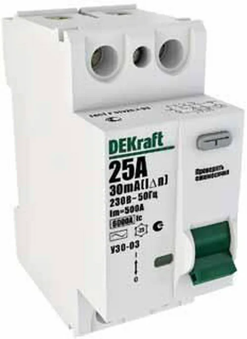 Автомат дифференциальный DEKraft  ДИФ103-1N-010А-030-C                