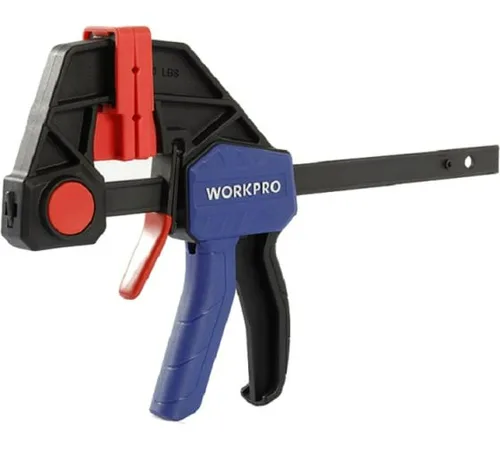 Струбцина WORKPRO быстрозажимная/распорная 300мм, до 135кг сверхпрочная