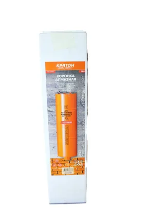 Коронка алмазная КРАТОН (132х500 мм; 1 1/4") для установок алмазного бурения