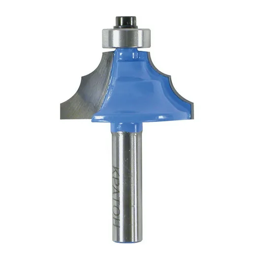 Фреза кромочная калевочная с подшипником Кратон Ø34,9х15,0 мм R9,6 ммхв. 8 мм