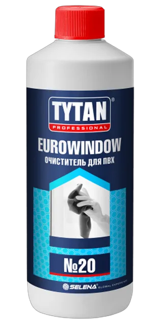 ОчистительTYTAN Professional EUROWINDOW для ПВХ №20 950мл 